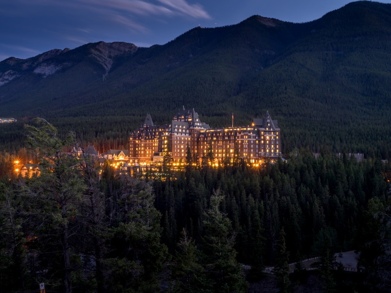 Banff Springs Hotel, uno de los lugares para visitar en Halloween
