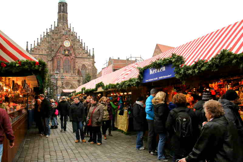 El mercado de Navidad de Nuremberg es muy popular