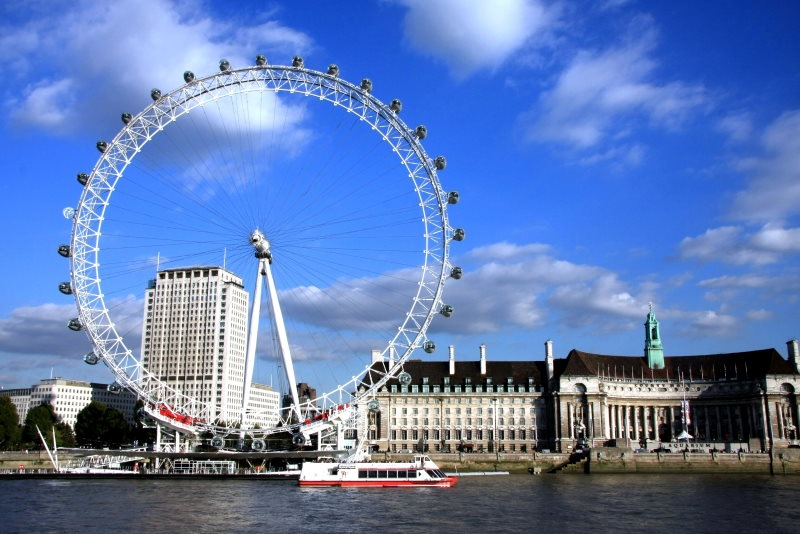 Qué hacer en Londres, montarte en la noria London Eye