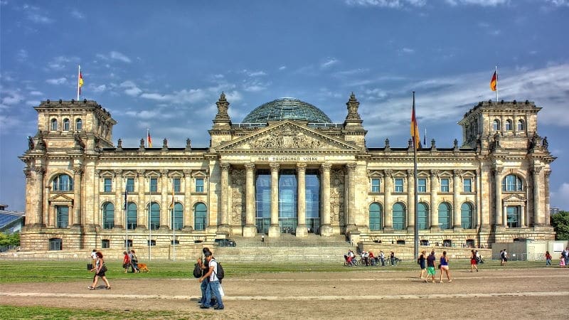 El Reichstag de Berlín es muy popular